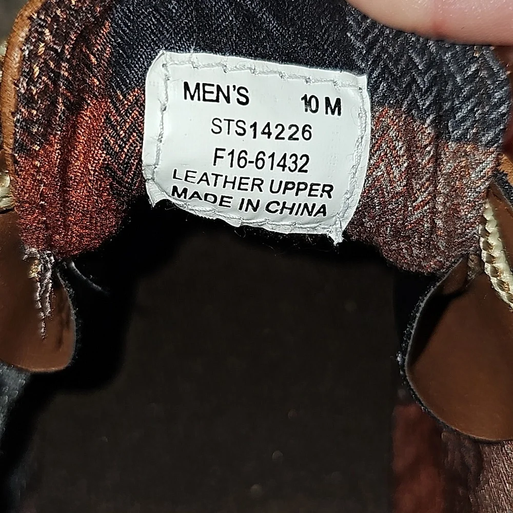 Sperry Top Sider Fowl Weather Chukka Brown Duck Boots